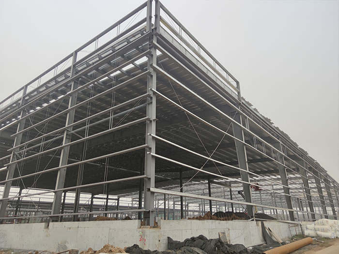北安钢结构厂房网架工程
