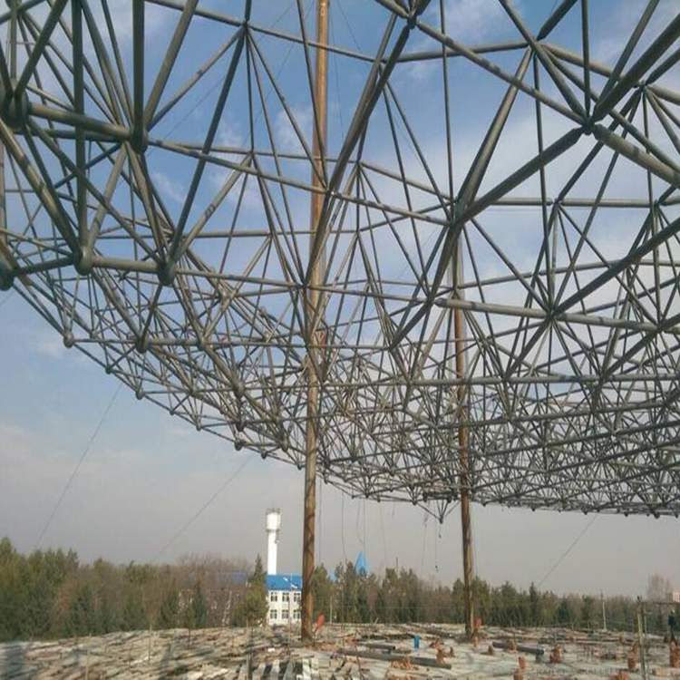 北安球形网架钢结构施工方案